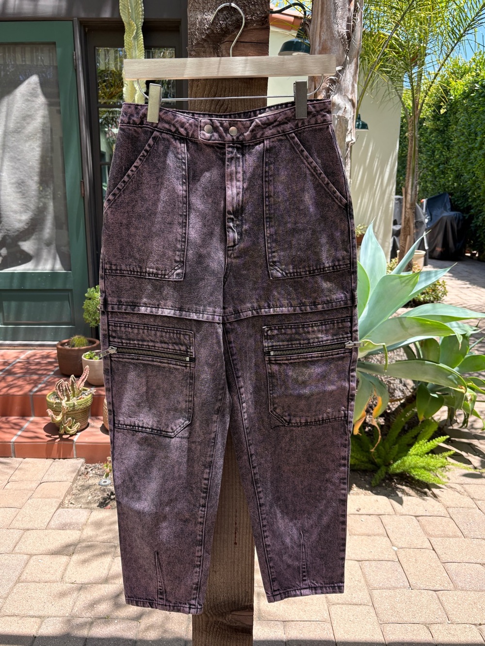 ASOS Denim purple acid wash jeans size 28